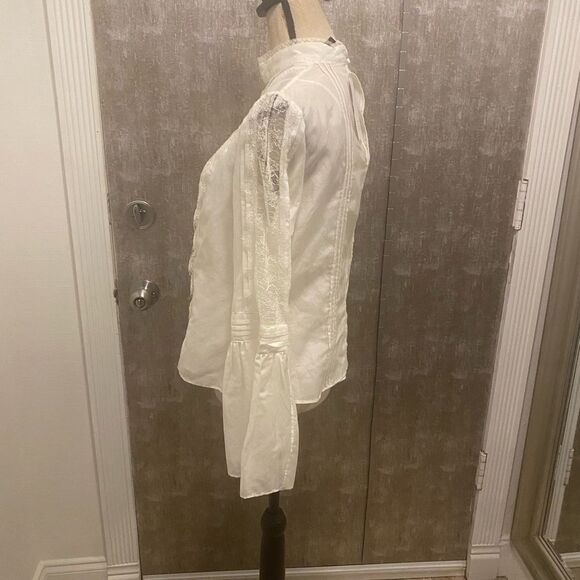 White House Black Market Celine Victorian blouse, size 6 - Picture 7 of 12
